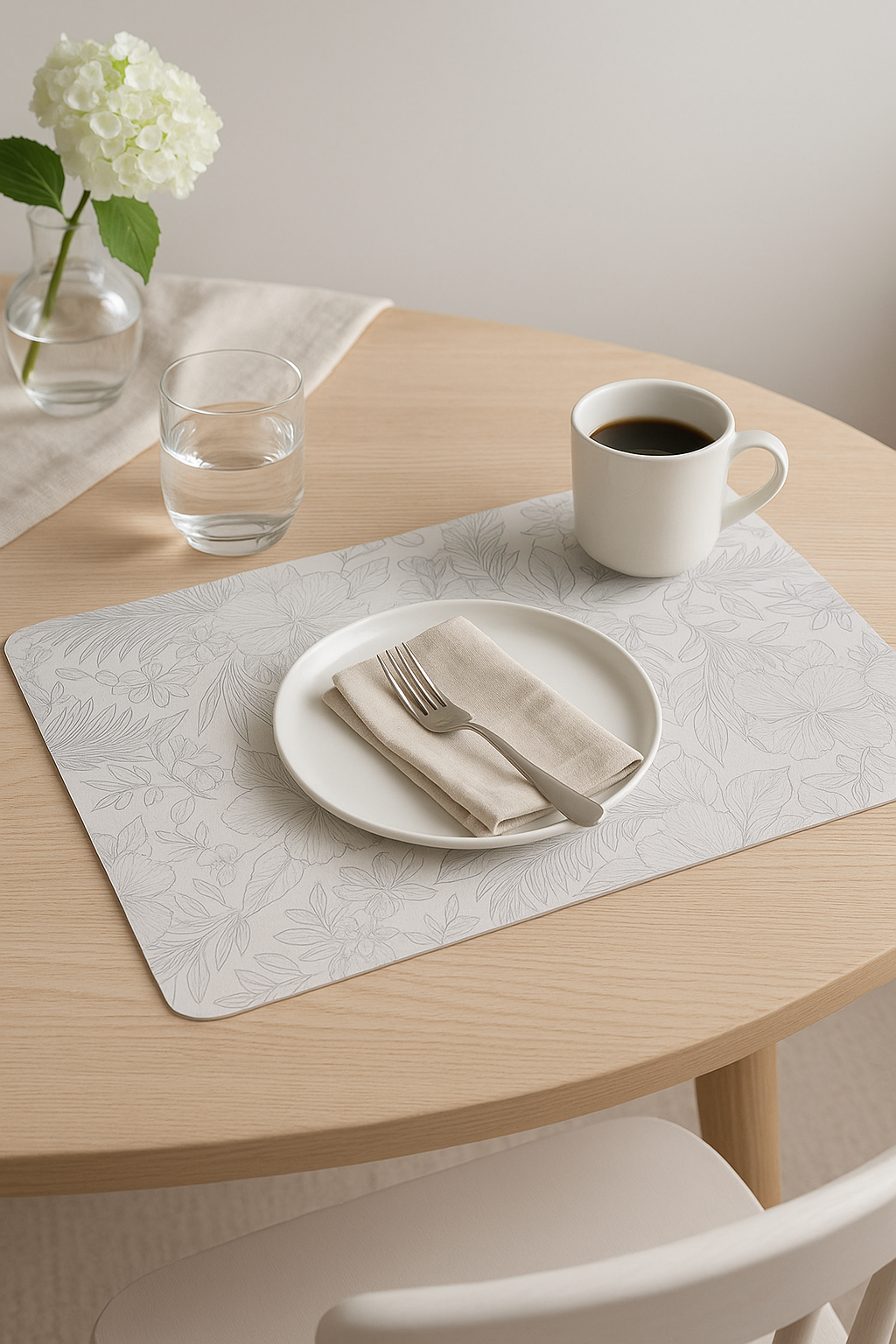 Set de table cuir antiderapant dessous de verre - vue 3 sur 2