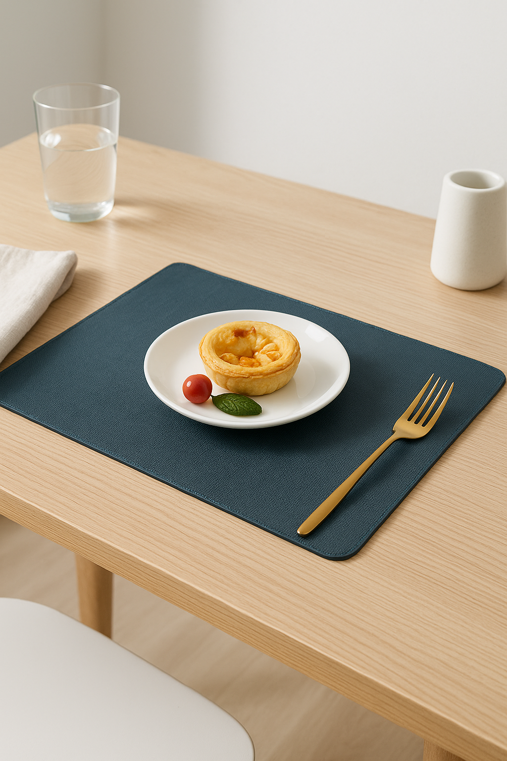 Set de table double face pu texturé antidérapant