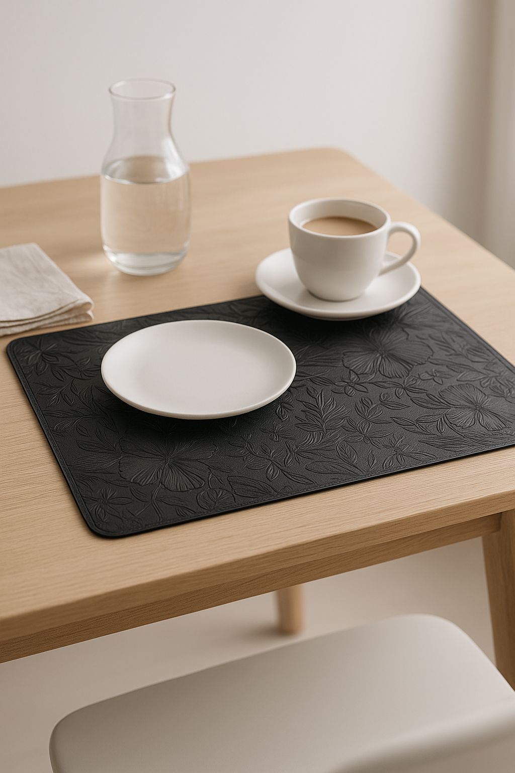 Set de table en cuir antidérapant style européen - vue 3 sur 2