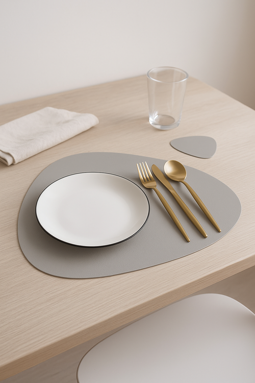Set de table lavable moderne polyester pour cuisine