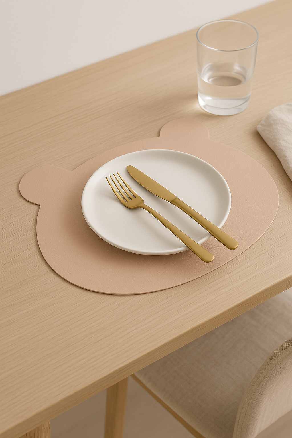 Set de table ours mignon pvc lavable japonais - vue 3 sur 2