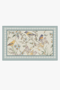 Set de table vintage motifs oiseaux style morris