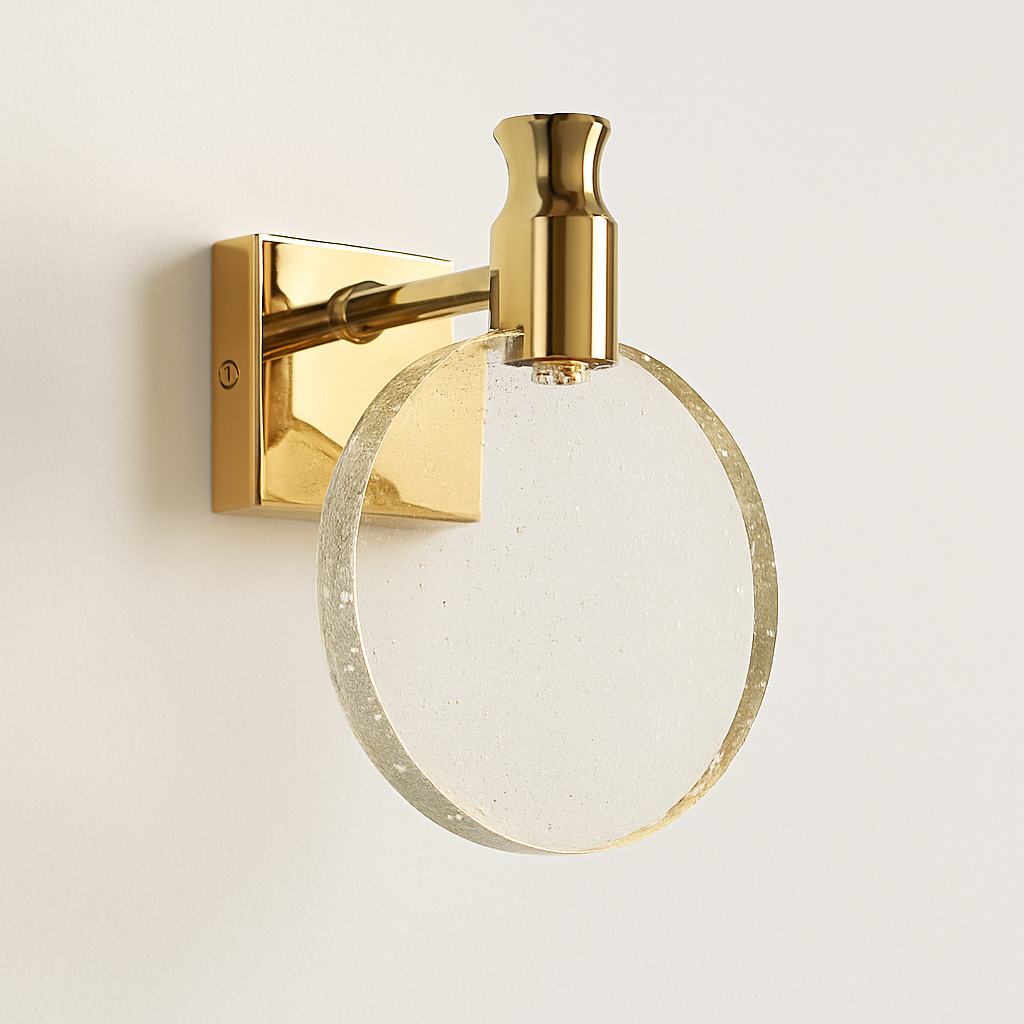 Simple chambre salon cristal applique murale LED lampe miroir avant lampe salle de bain maquillage lampe applique murale décor à la maison lumières miroir lampe - vue 5 sur 8