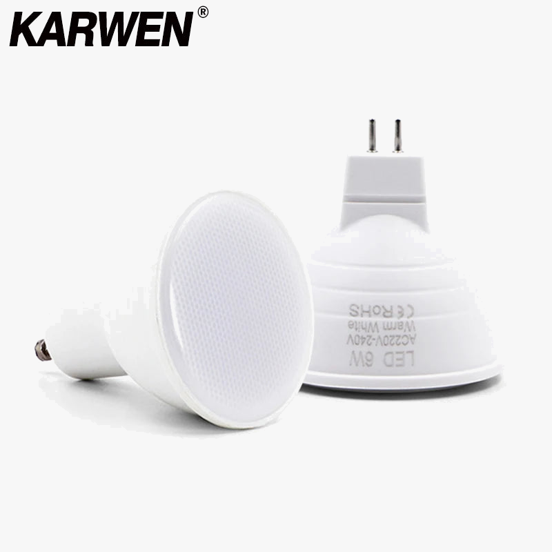 Spot lampe à led gu10 mr16 ampoule lumineuse pour intérieur