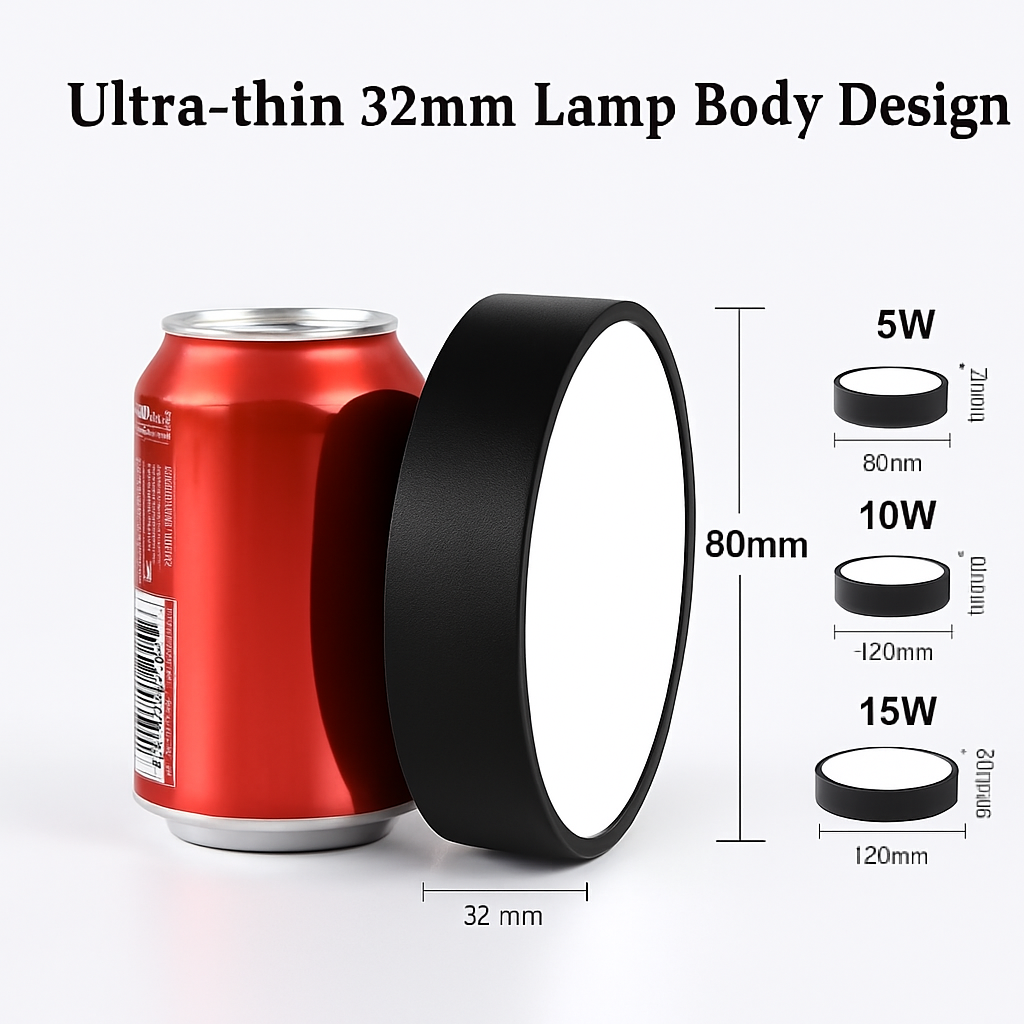 spot led encastrable pour éclairage intérieur design moderne - vue 5 sur 9