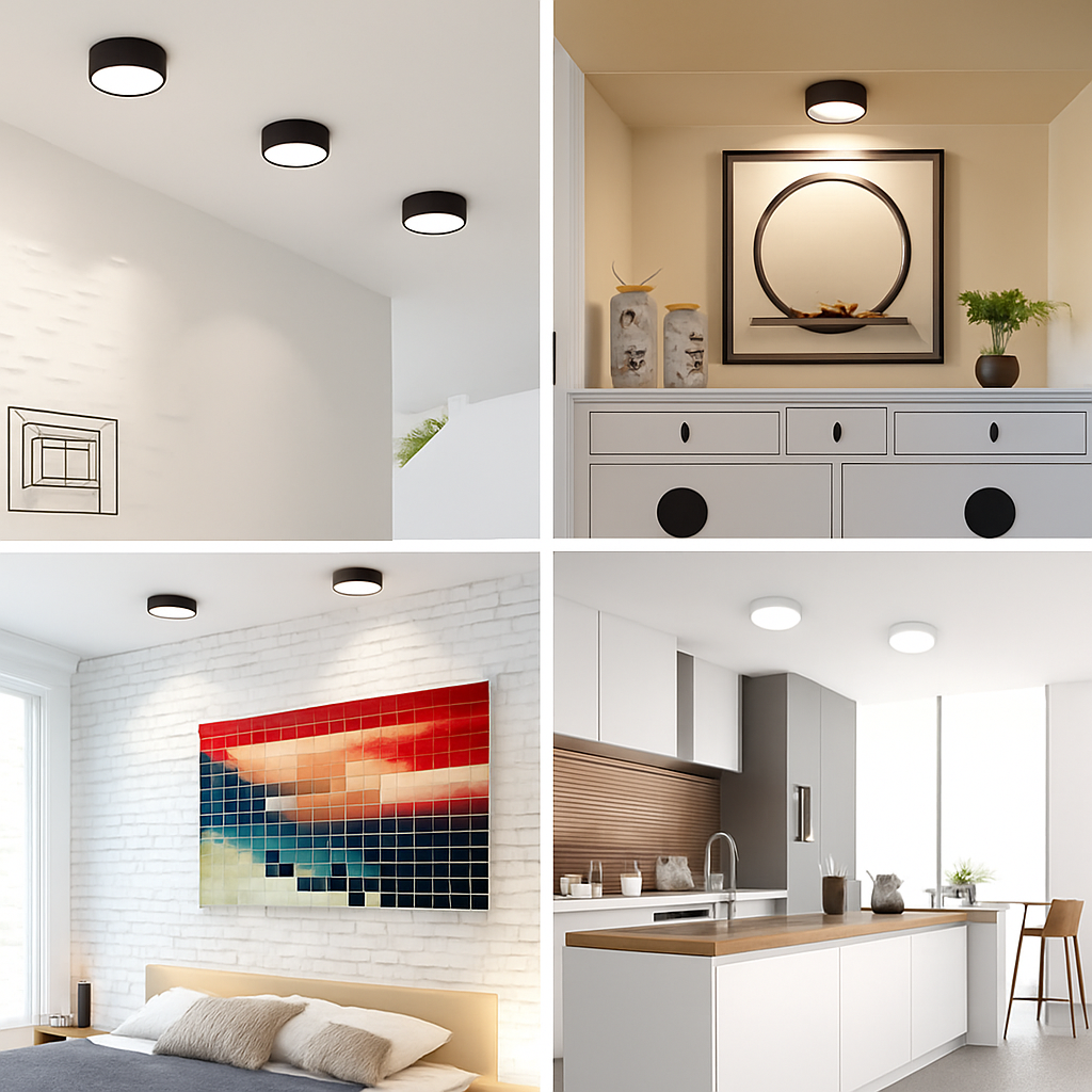 spot led encastrable pour éclairage intérieur design moderne - vue 7 sur 9