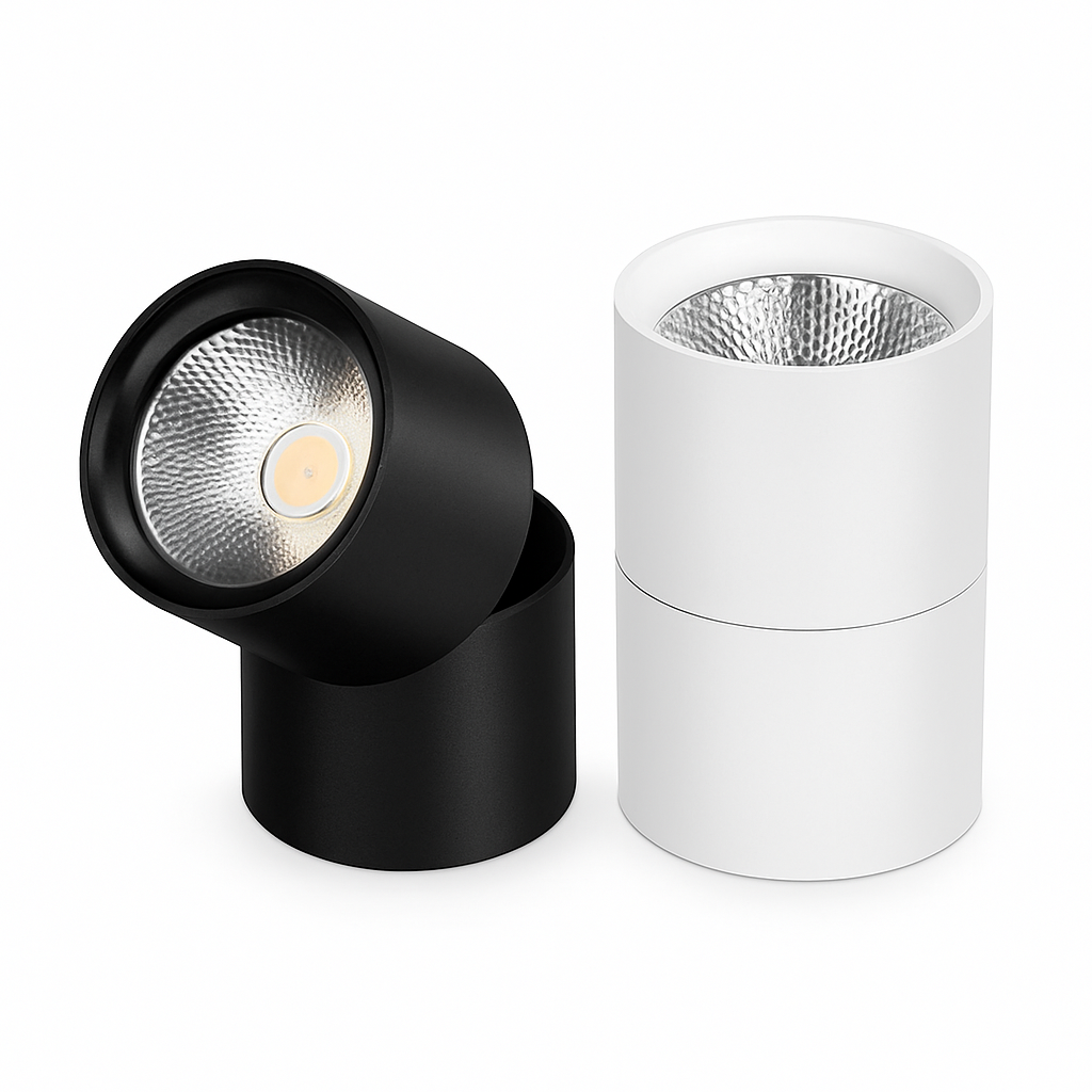 Spot LED orientable cylindrique Rotation - vue 7 sur 6