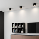 spot rond monté en Surface nordique Led petit projecteur couloir entrée lumière allée lumière éclairage intérieur