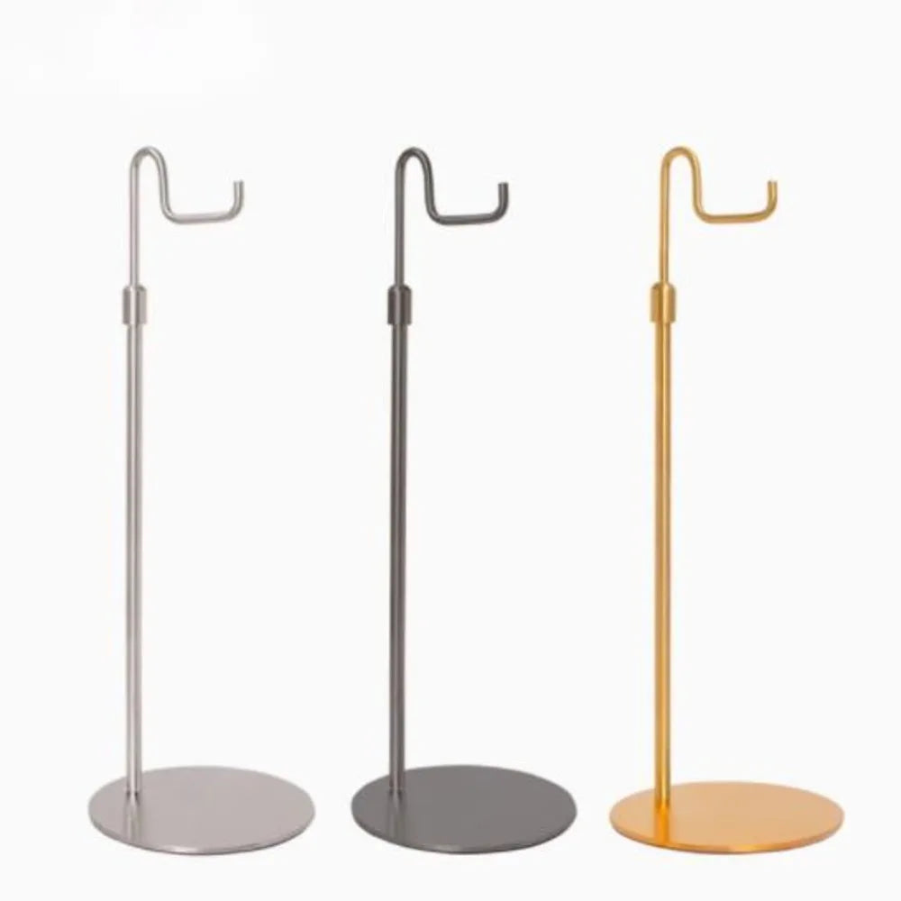 support en acier inoxydable pour sacs et accessoires