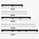 Support socle long suspension jusqu'à 5 trous (noir ou blanc)