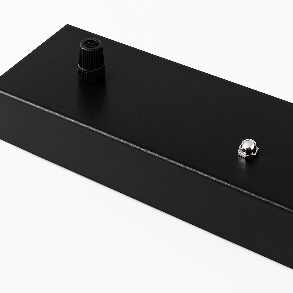 Support socle long suspension jusqu'à 5 trous (noir ou blanc) - vue 8 sur 8