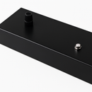 Support socle long suspension jusqu'à 5 trous (noir ou blanc)