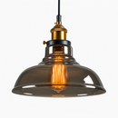Suspension avec abat-jour en verre Loft