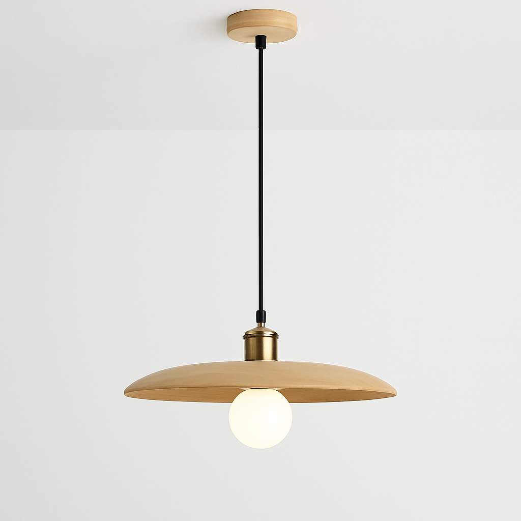 Suspension bois soucoupe volante - vue 3 sur 12