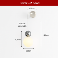suspension danoise led boule lumineuse pour décoration intérieure