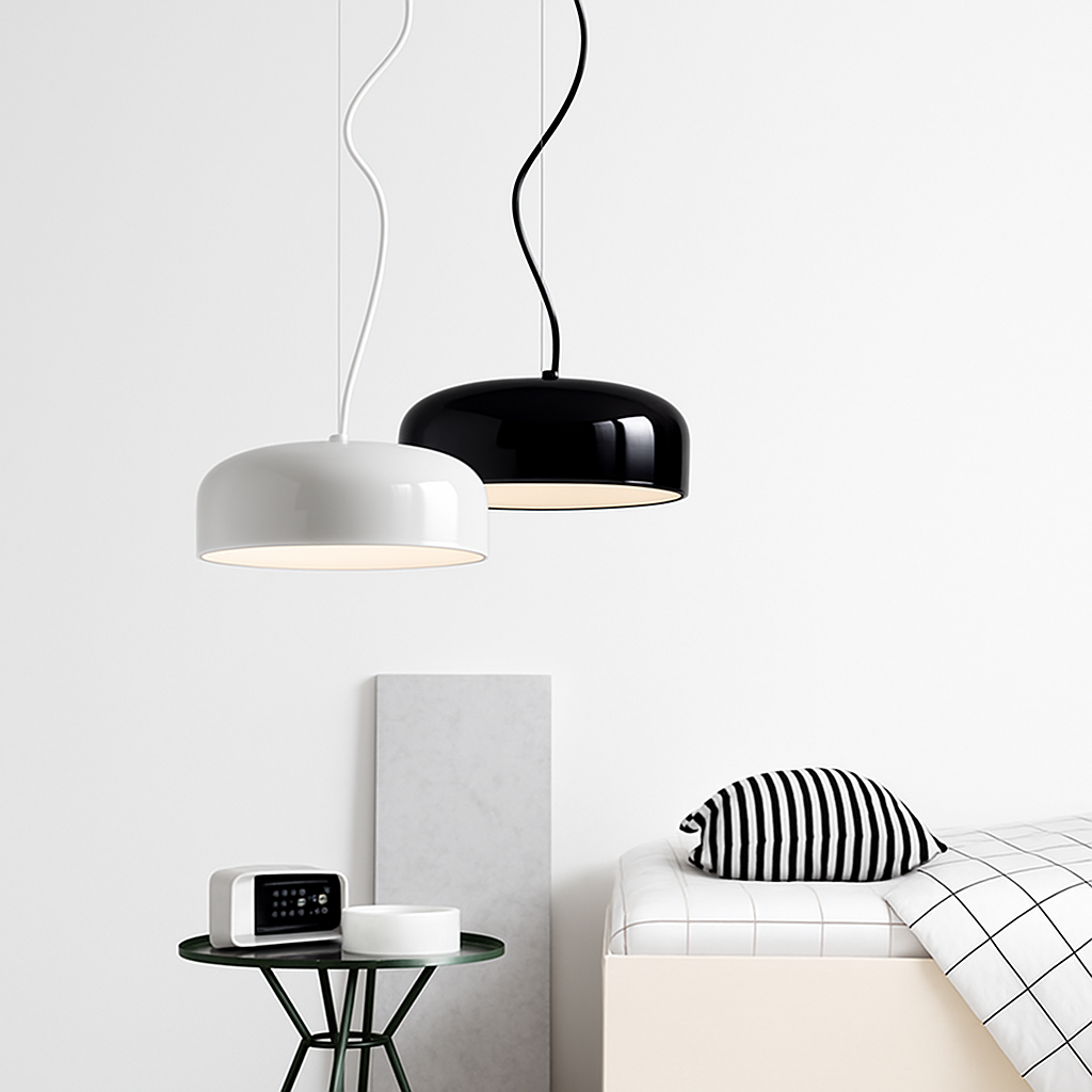 Suspension design aux formes arrondies Glossy