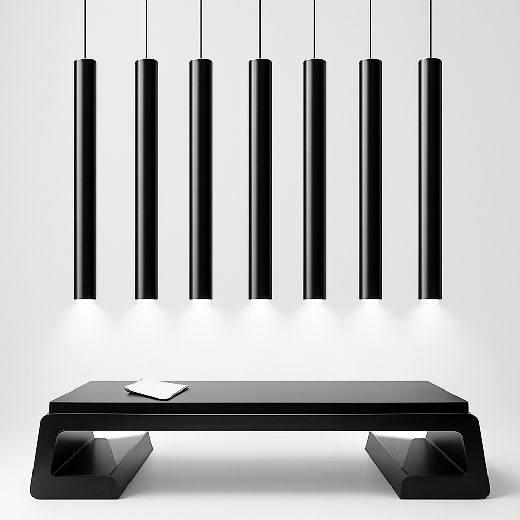 Suspension design cylindrique à LED Cob - vue 3 sur 8
