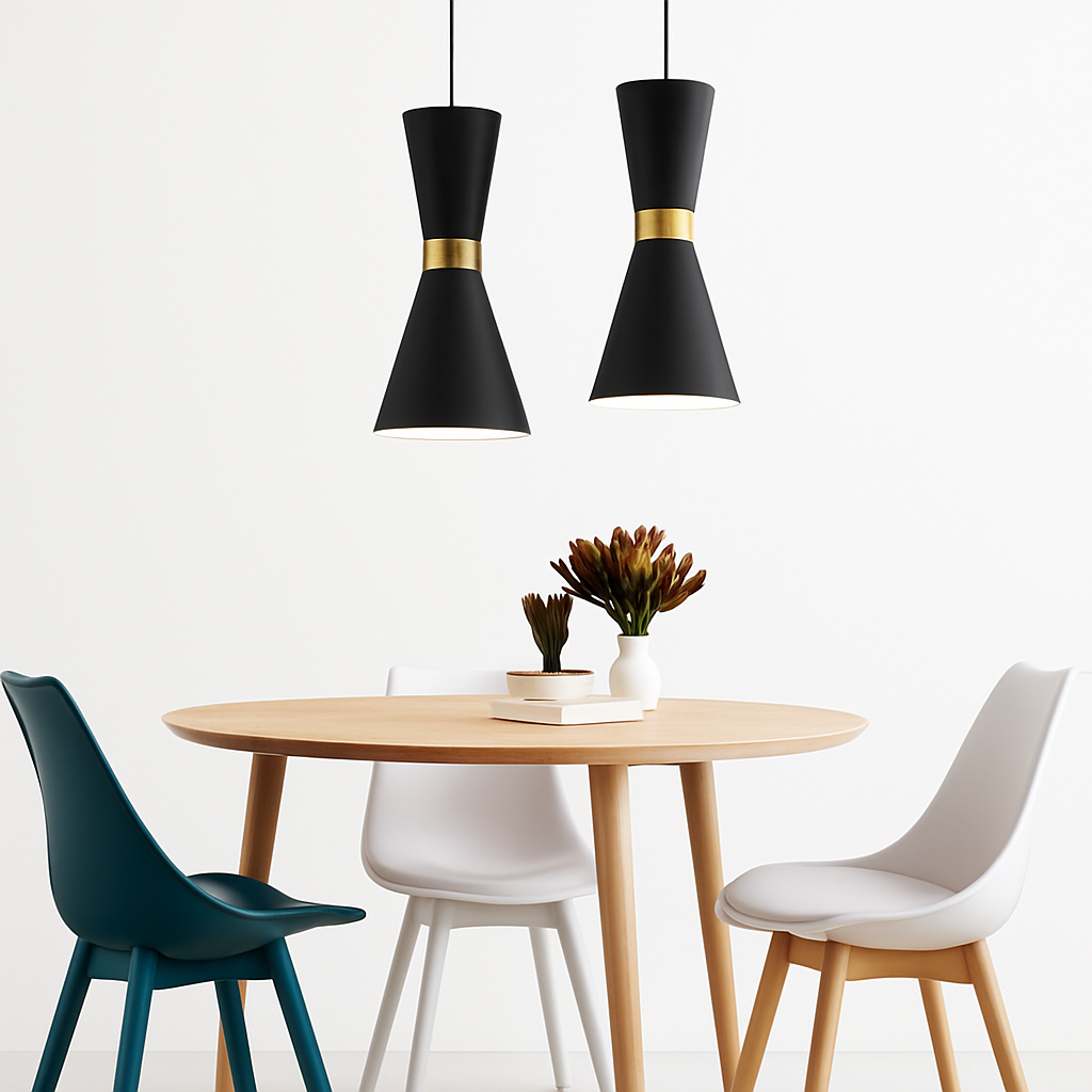 Suspension design LED en aluminium Funnel - vue 15 sur 16