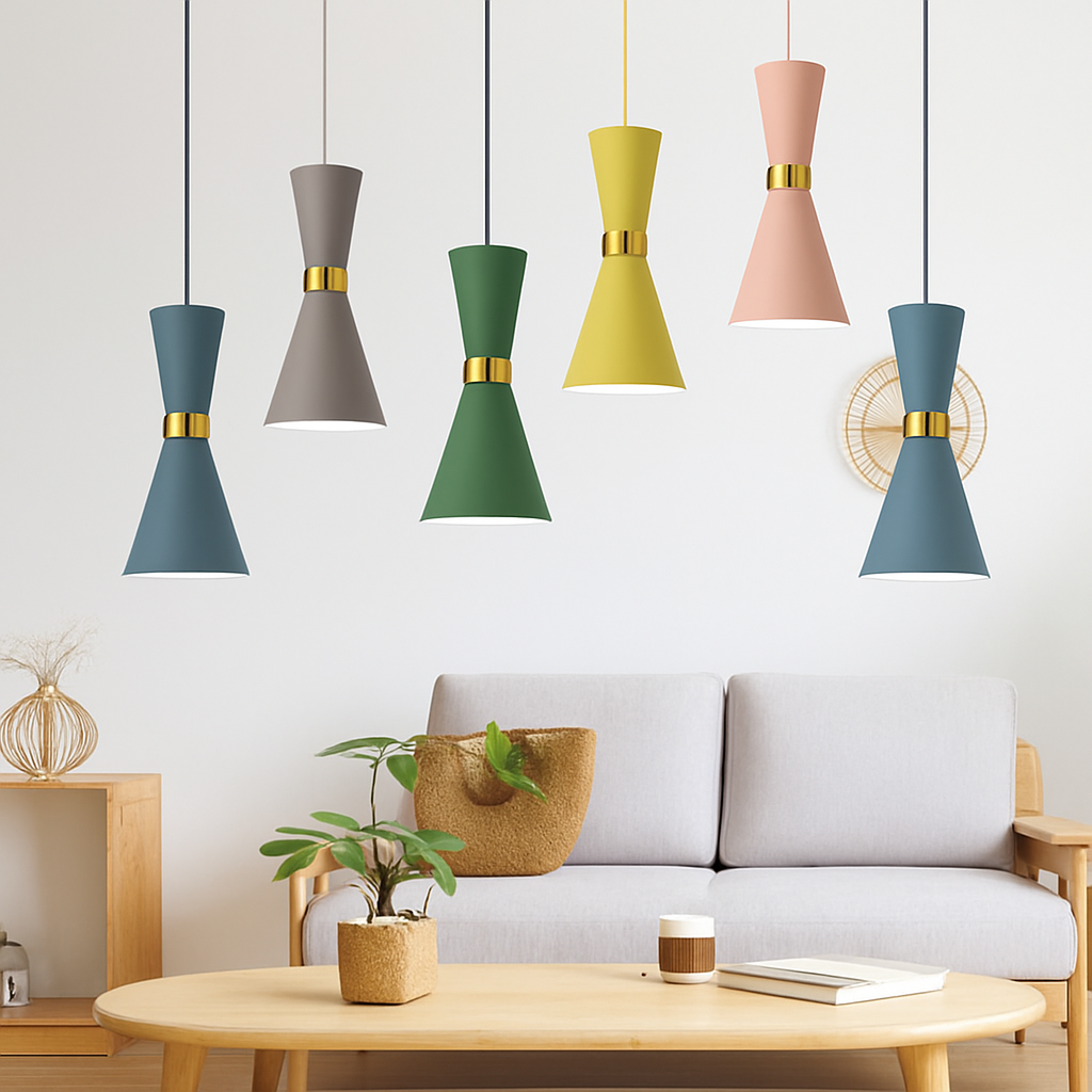 Suspension design LED en aluminium Funnel - vue 5 sur 16