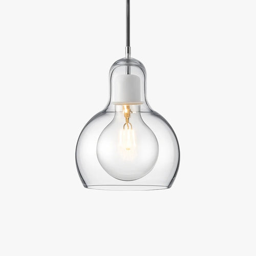 Suspension design LED en verre Loft
