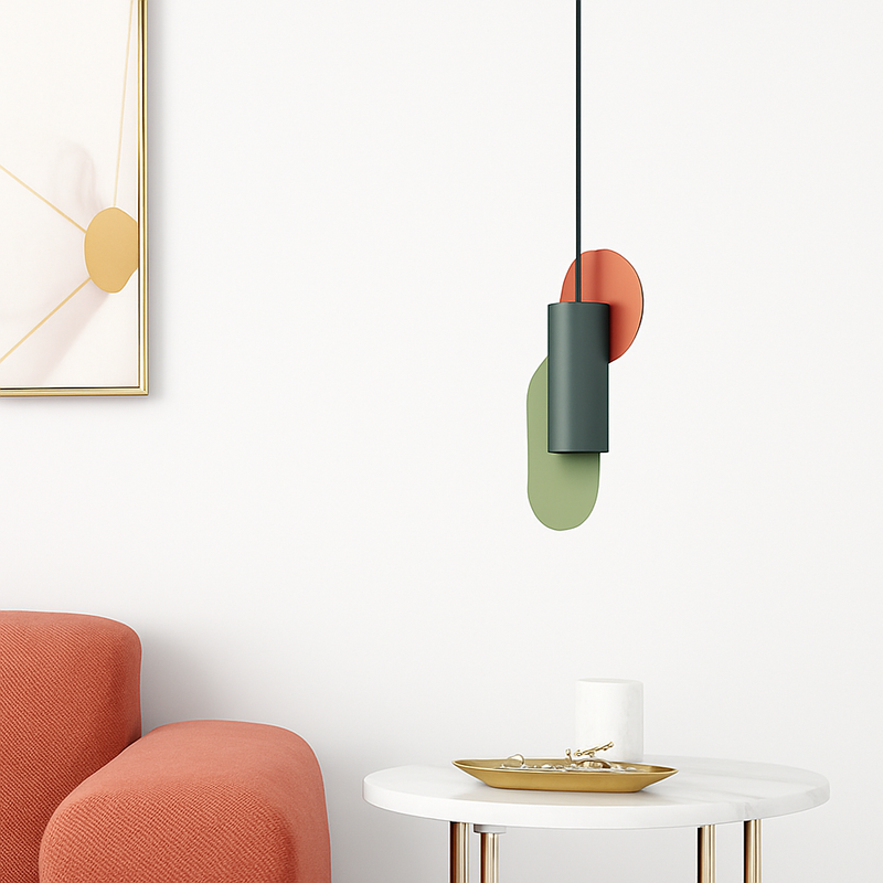 Suspension design LED formes colorés Afric