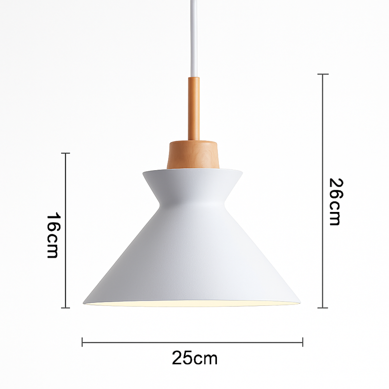 Suspension design moderne à LED de couleur Lampes