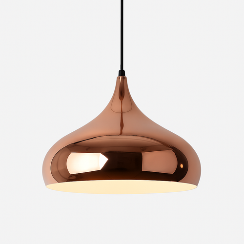 Suspension design rose gold de plusieurs formes