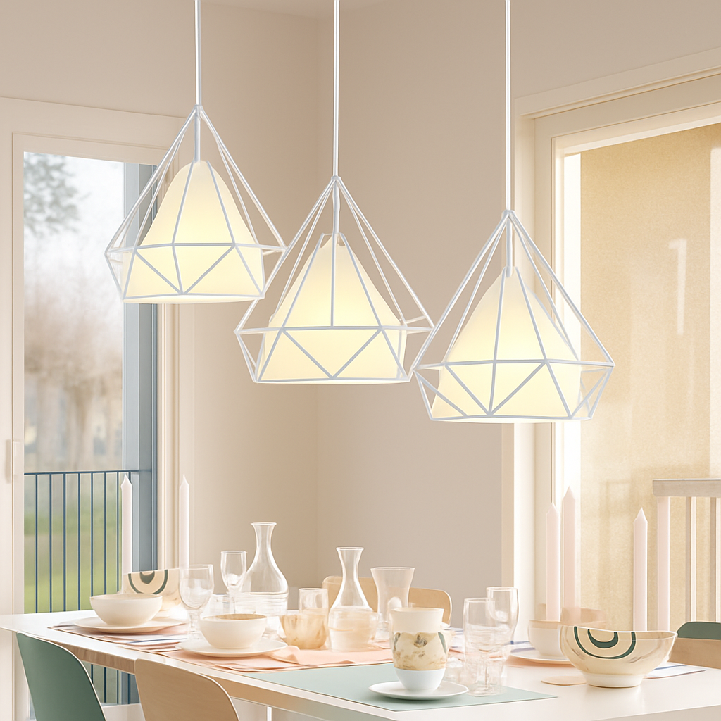 Suspension design scandinave Birdcage - vue 5 sur 7