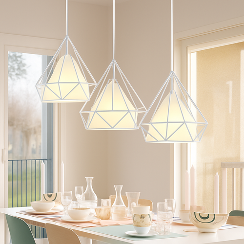 Suspension design scandinave Birdcage