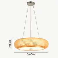suspension en bambou style japonais modernes