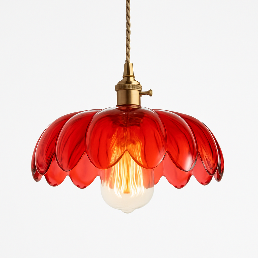 suspension en verre scandinave pour une décoration moderne