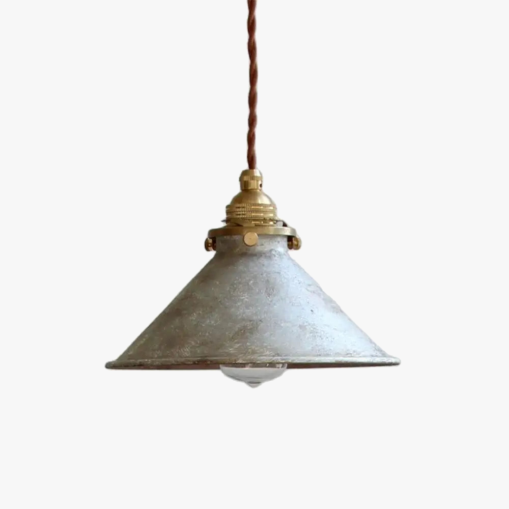 suspension industrielle vintage en fer pour décoration intérieure
