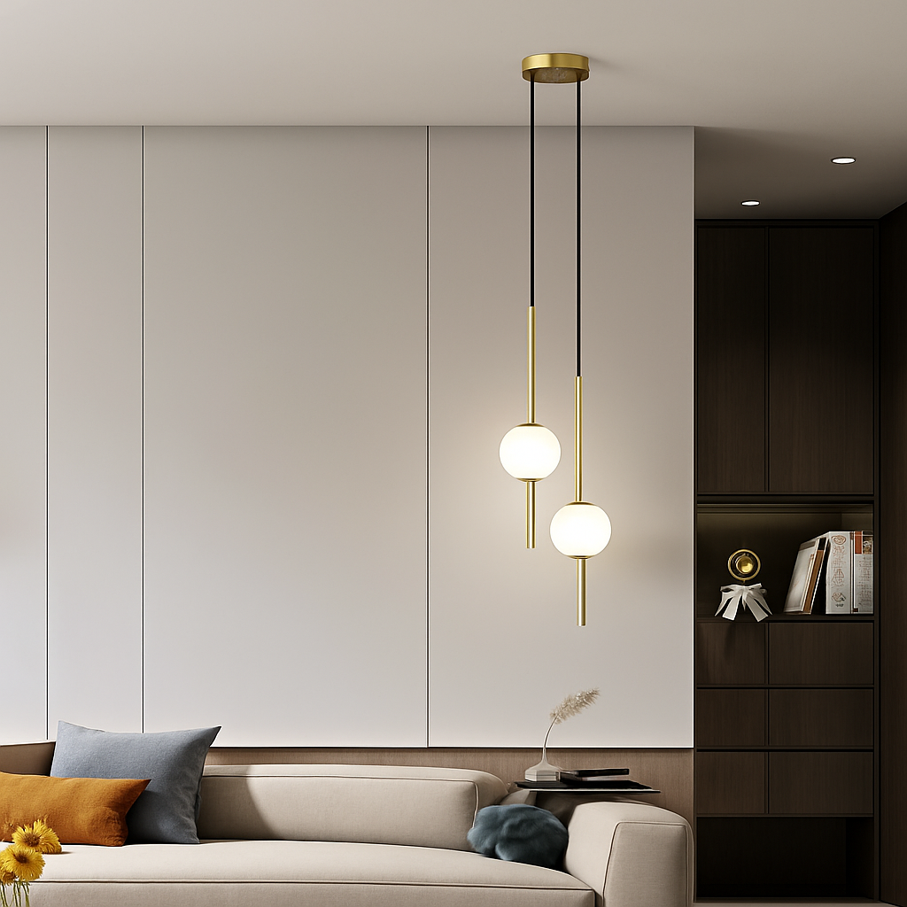 Suspension élégante Fumi Gold - vue 4 sur 10