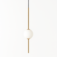 Suspension élégante Fumi Gold