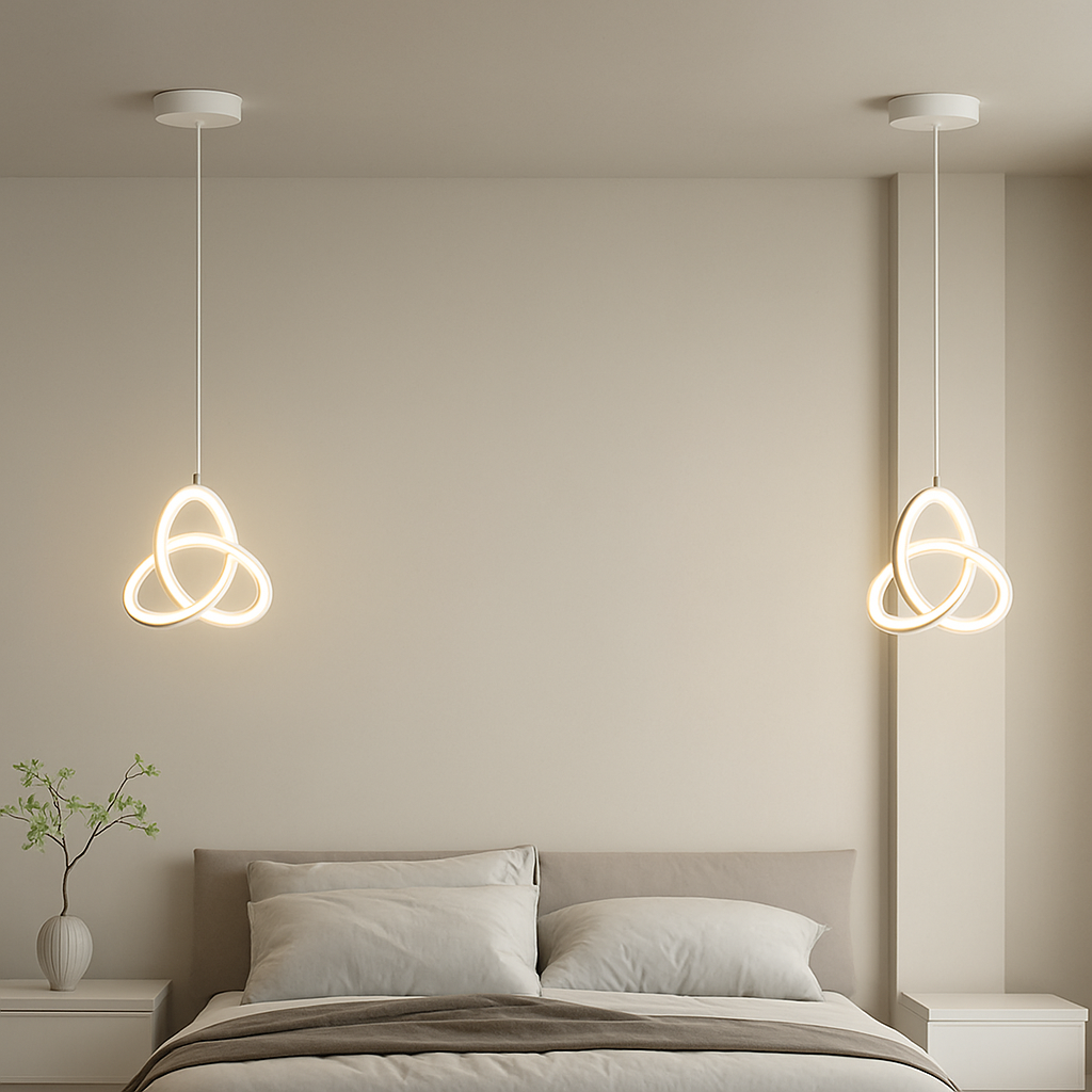 Suspension LED au design moderne et créatif - vue 4 sur 14