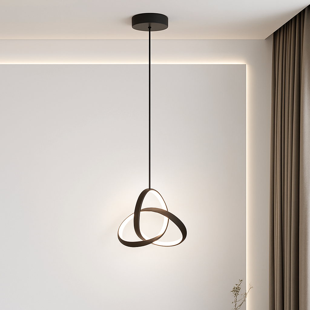 Suspension LED au design moderne et créatif - vue 5 sur 14