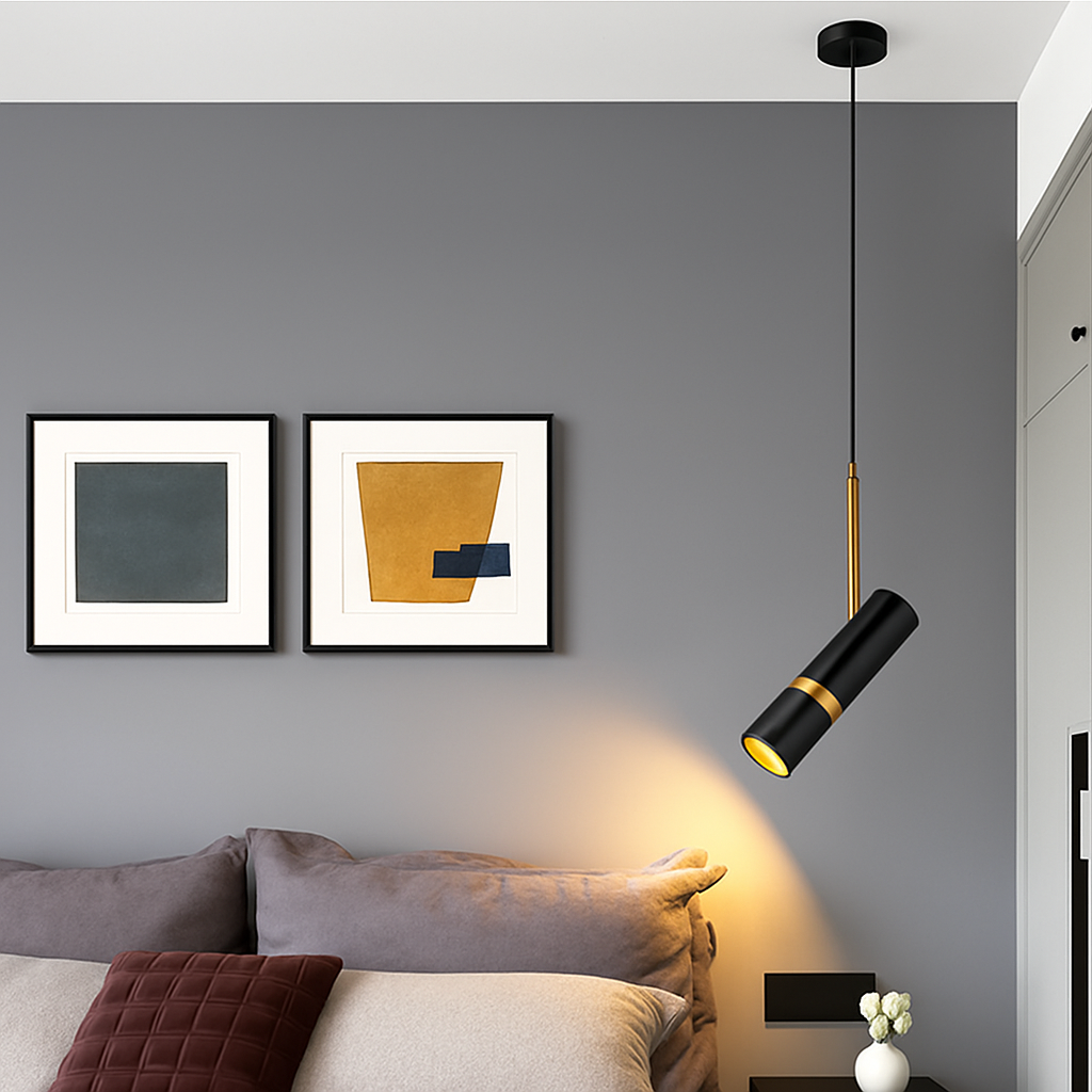 Suspension LED au design nordique rotatif à 360 ° - vue 5 sur 10