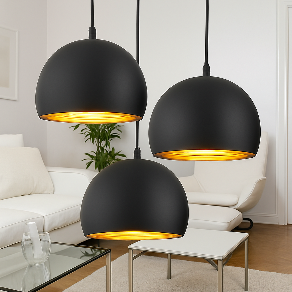 Suspension LED boule moderne colorée - vue 4 sur 8