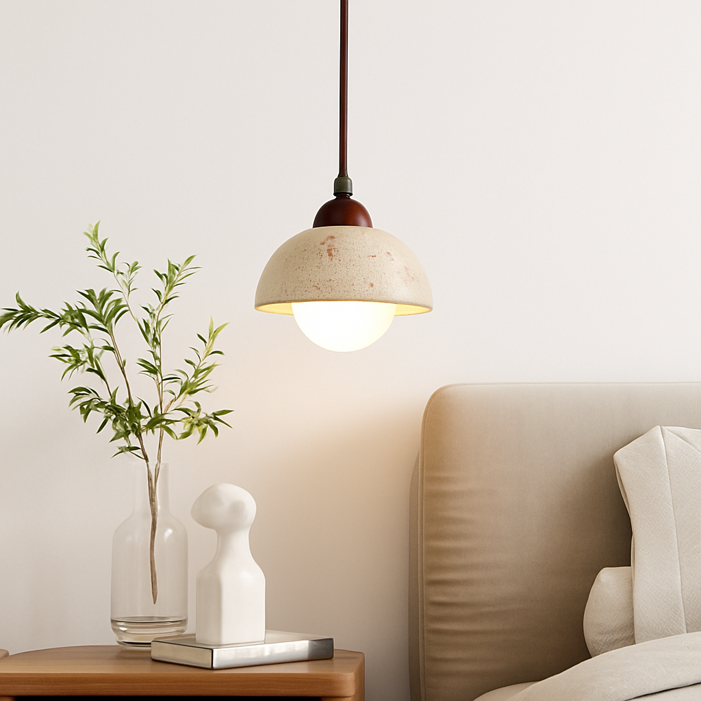 suspension led créative sandyha concepteur rétro petite pierre - vue 4 sur 15