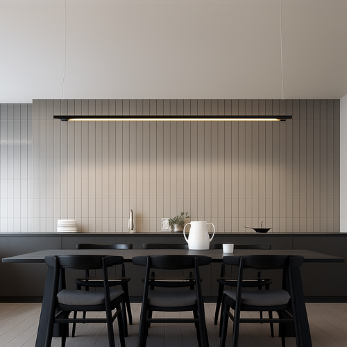 Suspension LED linéaire moderne de styliste