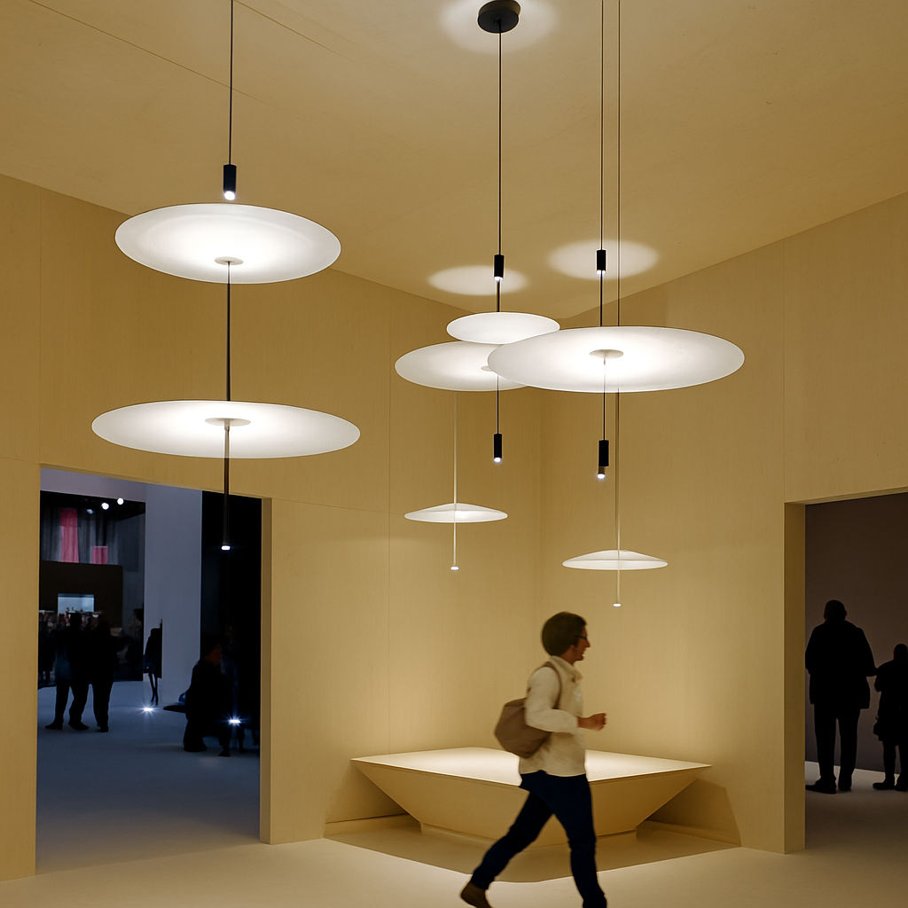 suspension led minimalistes modernes pour décoration intérieure scandinave