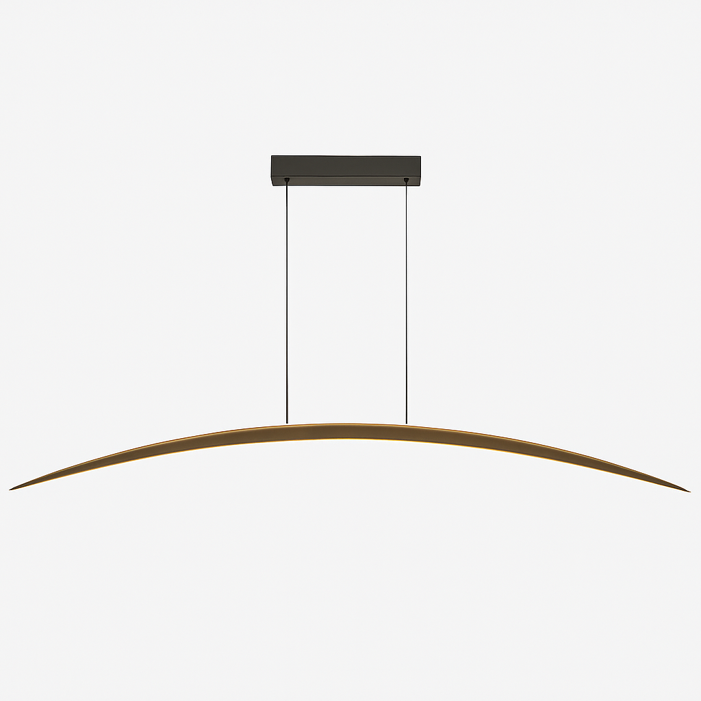 suspension led moderne pour espace contemporain et minimaliste