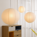 Suspension LED papier japonais sphères