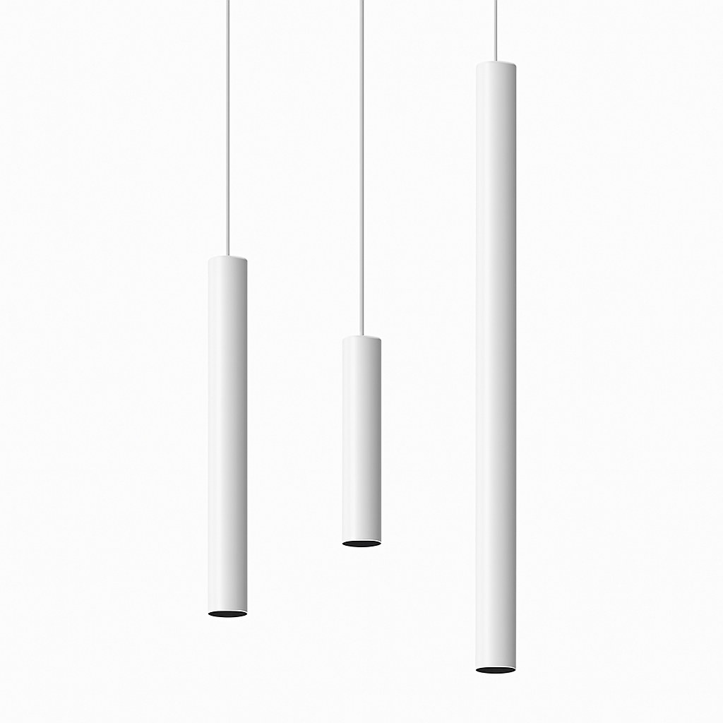 suspension led tube cylindrique pour décoration moderne - vue 11 sur 10