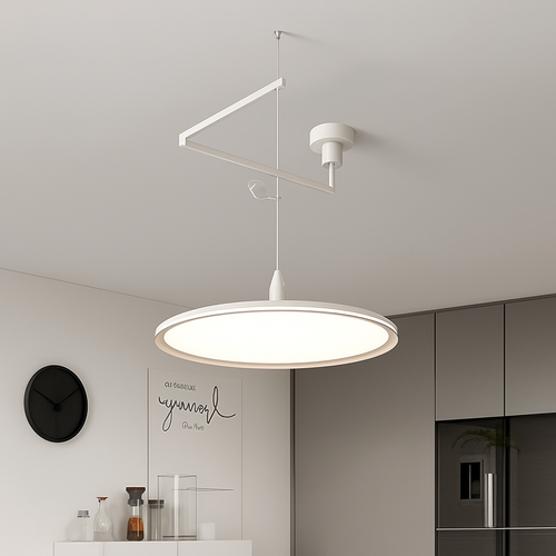 Suspension Moderne LED Salon Salle À Manger Cuisine Lumières Éclairage Intérieur Décor À La Maison Bras Réglable