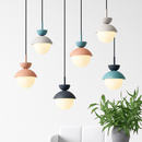 Suspension moderne nordique boule de verre luminaires suspendus suspension cuisine salle à manger chambre décor à la maison luminaire lustre