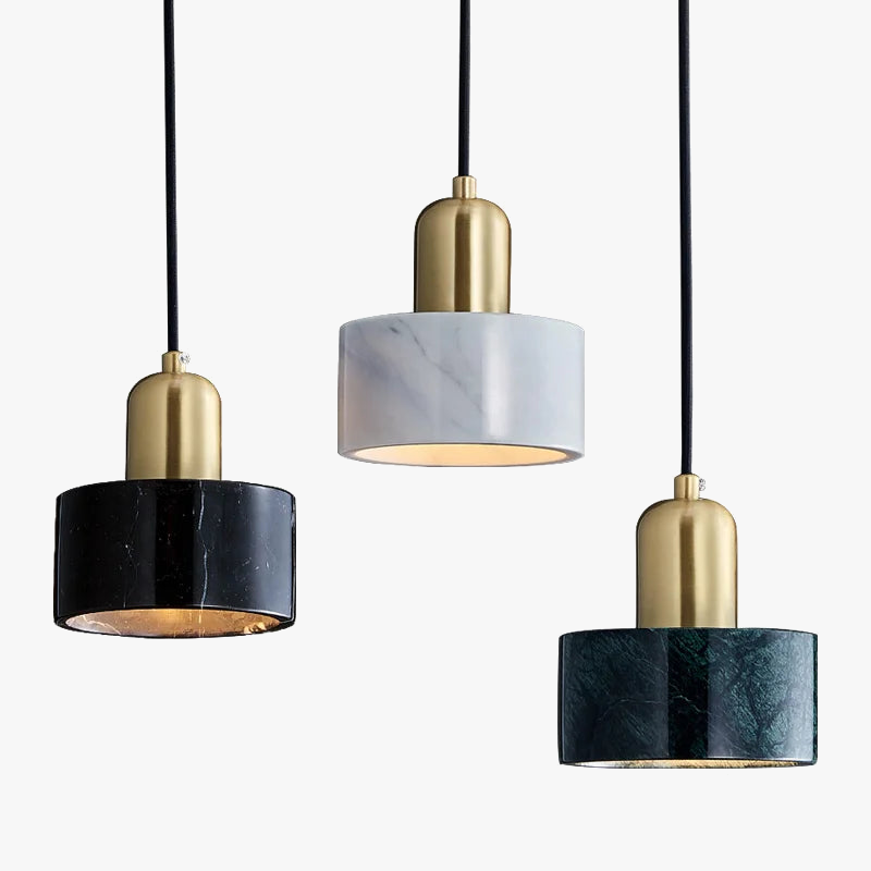 suspension modernes en marbre nordique pour décor loft