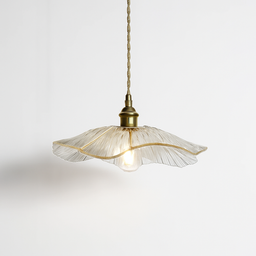 Suspension modernes en verre de fleur lampes suspendues décoration de la maison éclairage salon chambre chevet luminaire magasin d'intérieur