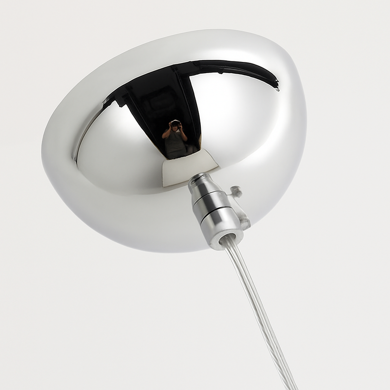 suspension nordique en verre à led décoratif pour intérieur