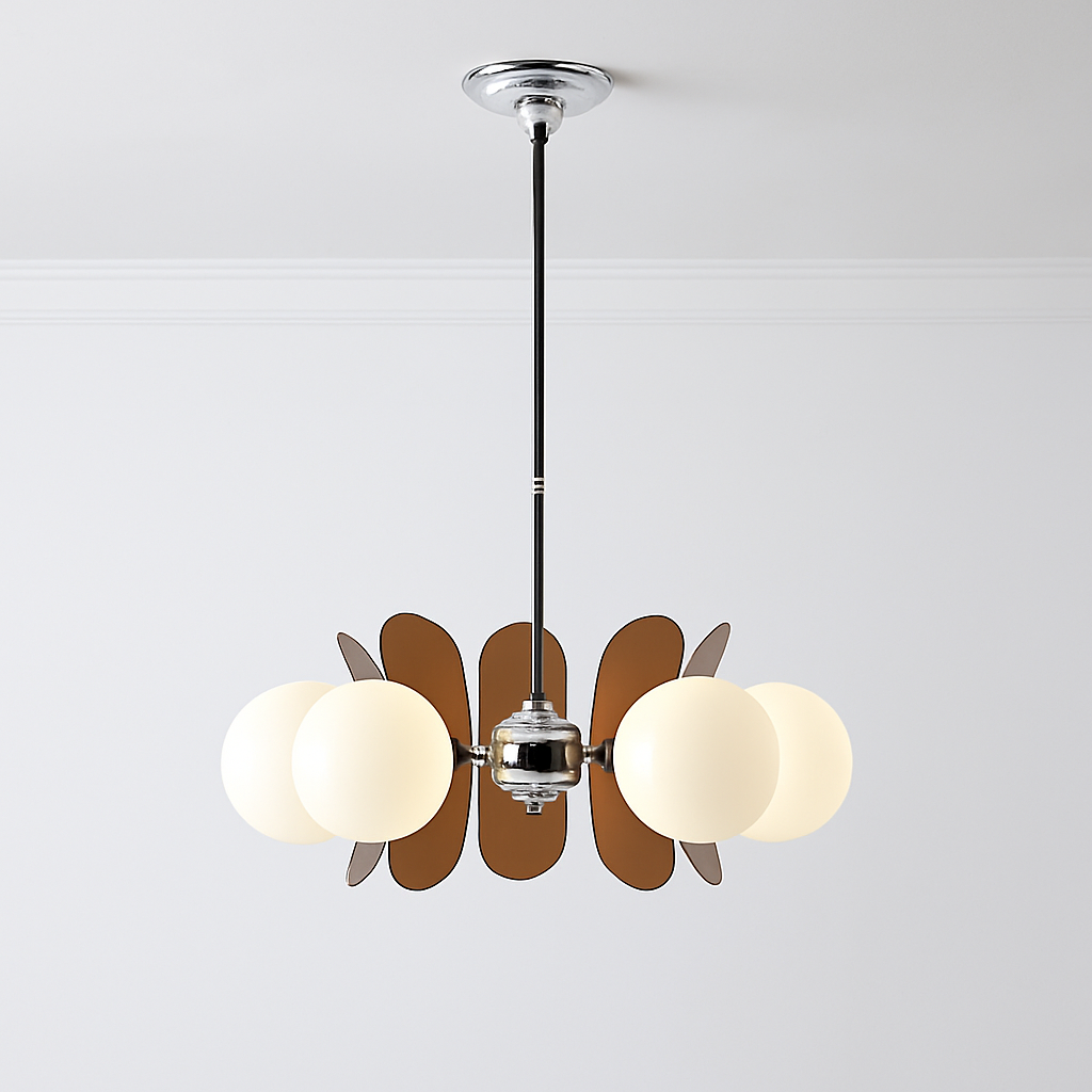 suspension nordique haricots design vintage pour intérieur élégant - vue 7 sur 14
